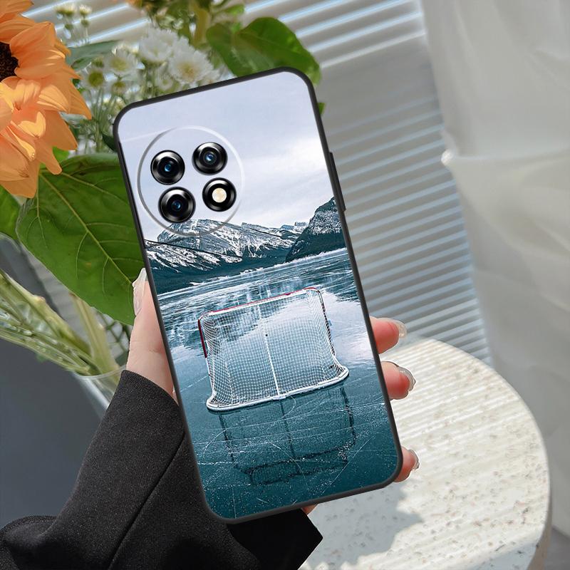 Ice Hockey Rink Sport Case For OnePlus Nord 5 CE 2 3 4 Lite N20 N30 OnePlus 13T 13R 15 13 12 11 10 10T 8T 15R Cover