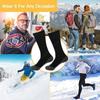 1/2Pairs Thermal Heated Socks Winter Self-Heating Socks Soft Elastic Thicken Anti-Slip Socks For Women Men Outdoor Ski Tube Sock