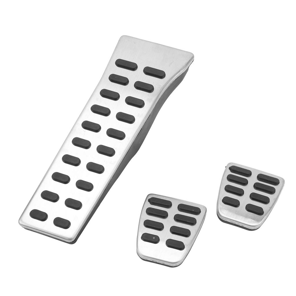 Gas Broms Accelerator Pedalkåpa Rostfritt Stål Halkskydd Fotpedalkuddar Ersättning för Hyundai