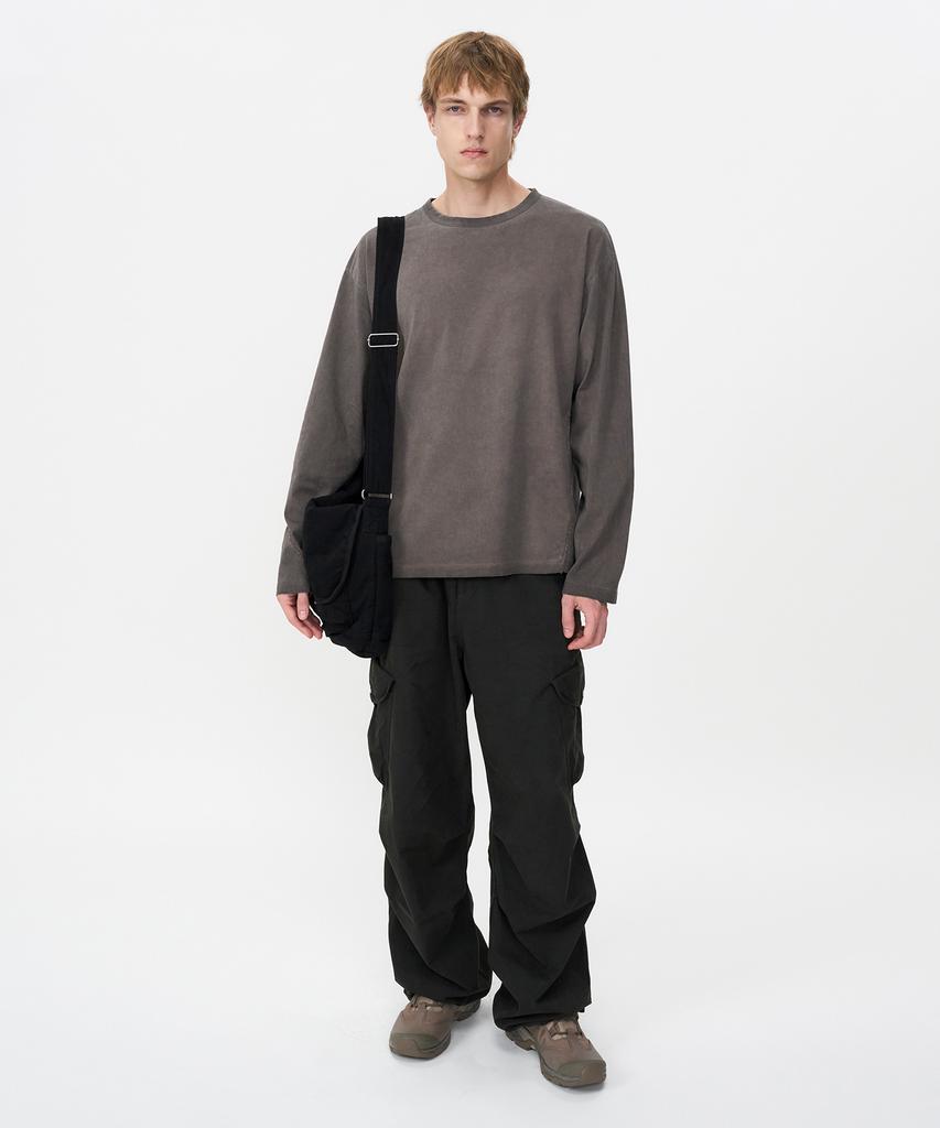 INSILENCE Luna Dyed Long Sleeve Mud Beige
