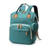 Waterproof Wear-resistant Mom Backpack Multiple Compartments Diaper Bag Large Capacity Lightweight Mother Baby Bag Outdoor Bag