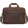 Briefcase Bag Men's Genuine Leather Briefcase Male Man Laptop Bag Natural Leather for Men Messenger Bag Large Vintage Men Bag