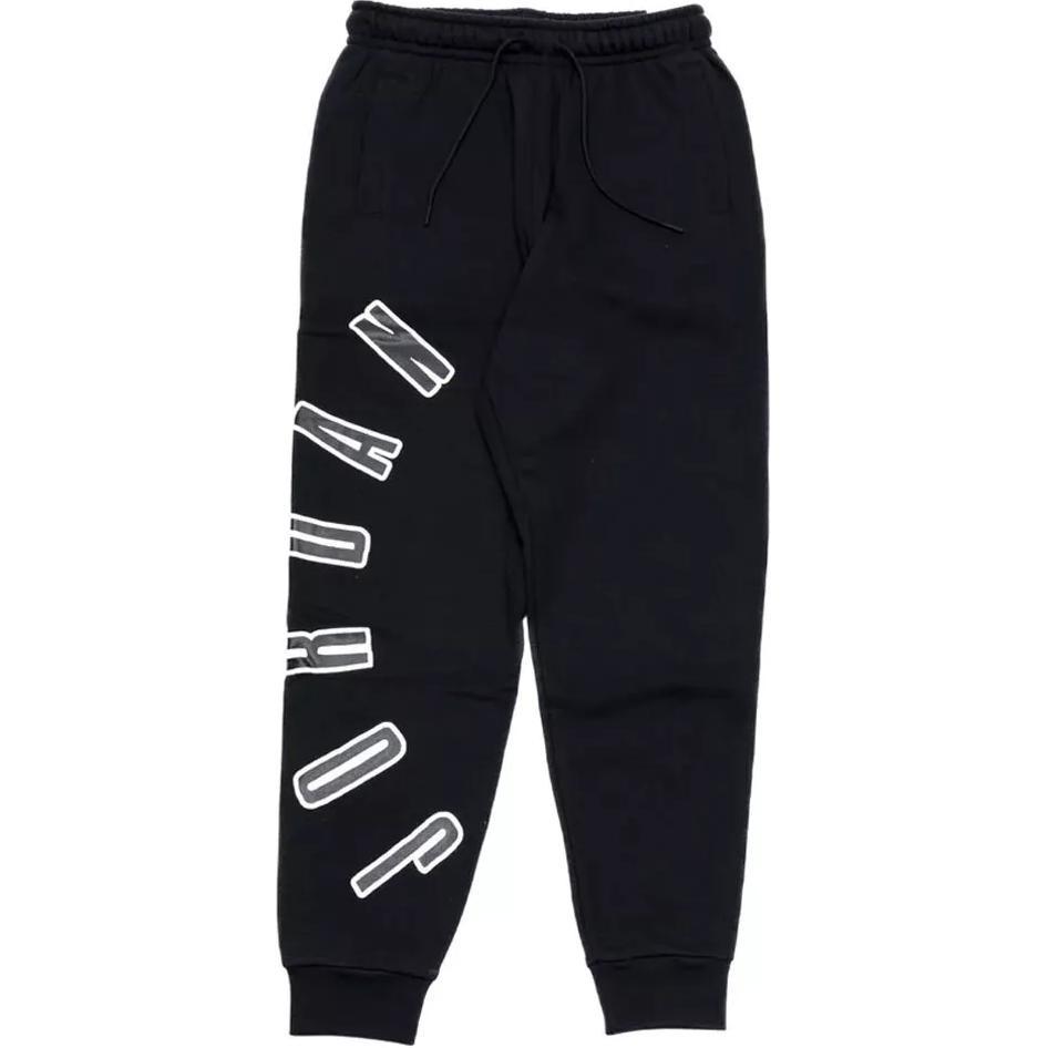 Air Jordan Flight MVP Fleece Trousers Black Sail Men s FB7027-010 XXL