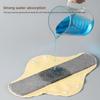Adult Washable Cotton Pad Soft Comfortable Breathable Water Absorbing Anti-leakage Graphene Antibacterial Bacteriostatic Underpants Pad
