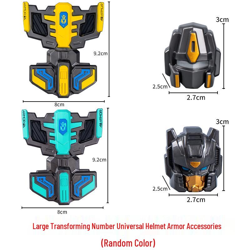 Number Transforming Robot Toy Set for Kids: 0-9 Educational Assembly for Elementary Students