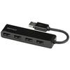 BUFFALO USB2.0 Bus Powered 4 Ports Both Hub Black BSH4U318D2BK