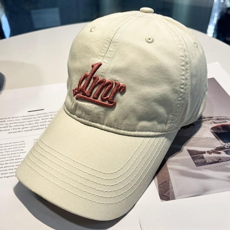 Embroidered Letter Baseball Cap For Men Women Outdoor Sun Protection Casual Spring Summer