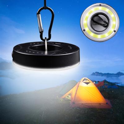 Ronde vorm kampeerlamp haak tentlamp hangende draagbare LED lantaarn zaklamp