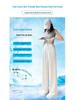 2026 Summer Women's Jacquard Ice Silk Narrow & Wide Leg Pants: Chinese Style Suit