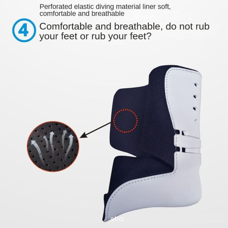 Adjustable Drop Foot Orthosis Left Right Ankle Stabilizer For Hemiplegia Rehabilitation Foot Protector Corrector