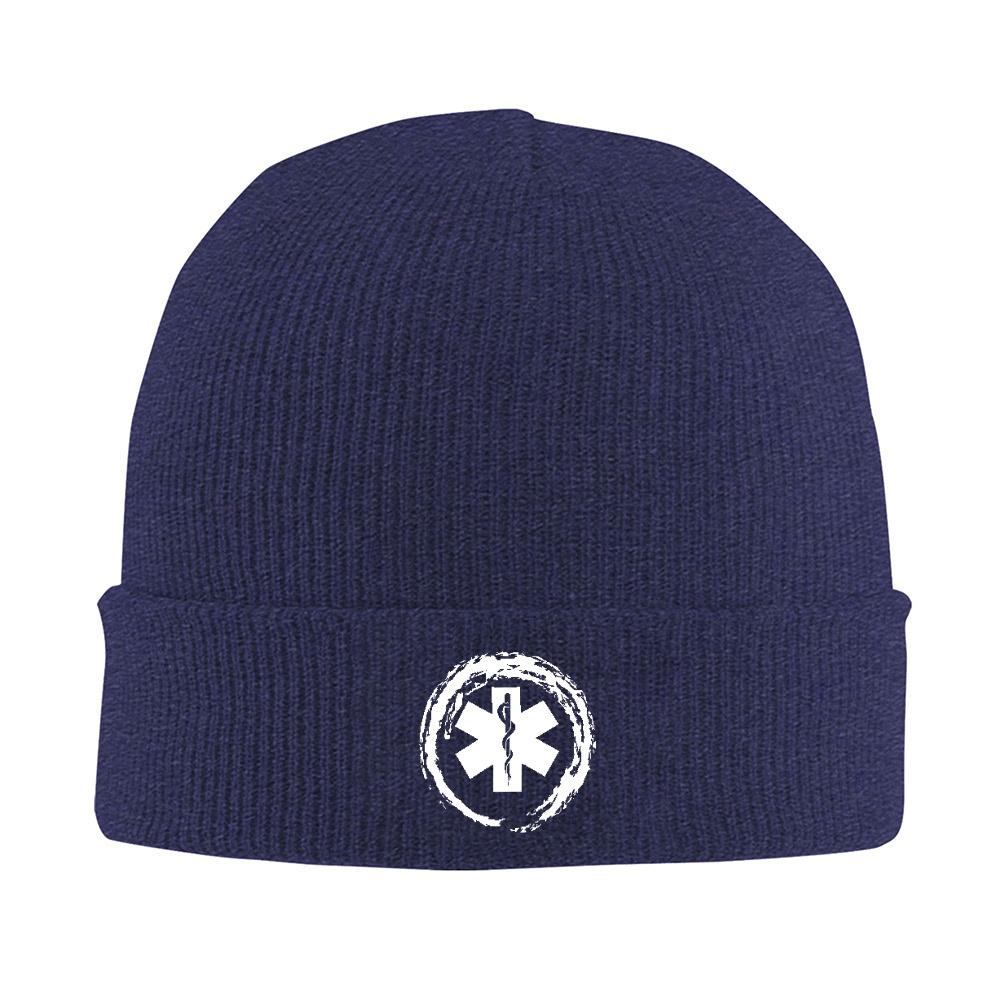 2025 new 1pc EMT Of Life Emergency Medical Hat Autumn Winter Beanies Ski Cap FeUnisex Unisex Acrylic Knitted Hat