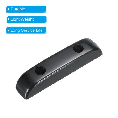 uxcell Bass Thumb Rest, Plastic Finger Rest for Precision Bass, Jazz Bass, and Bridge Guitars, with Screws, Black, 2 Pieces