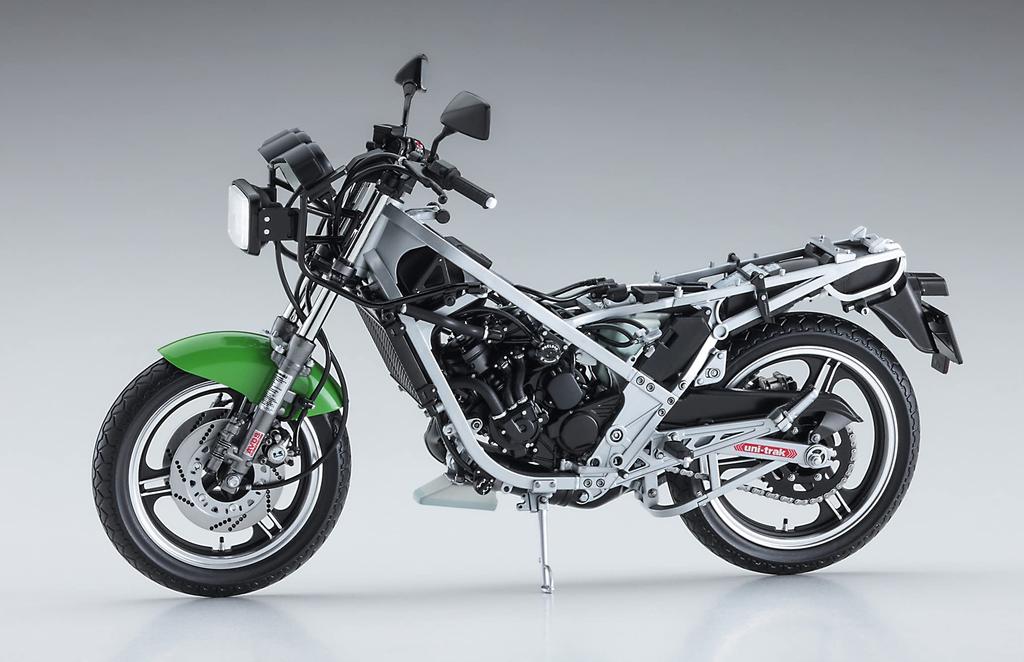 Hasegawa Motorcycle Series Kawasaki KR250 Plastic Model Kit BK12 1/12 (KR250A)