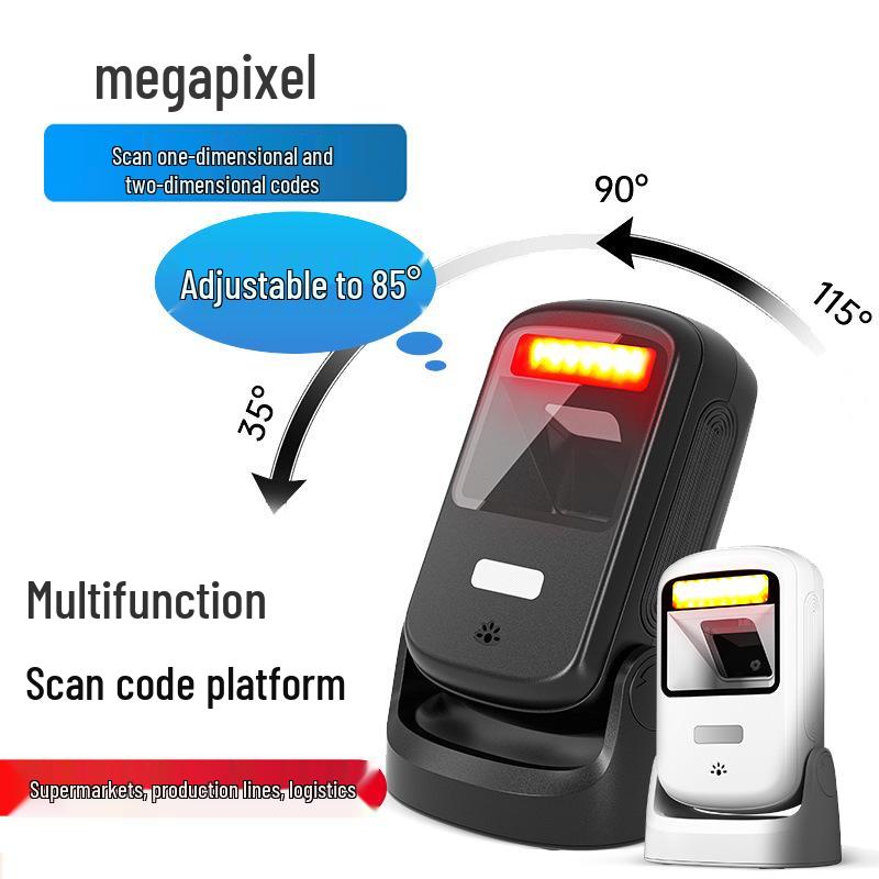 Bluetooth QR Scanner Stand for Supermarkets
