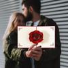 3D Rosen Grußkarte Kreative Grußkarten Papierkunst Mit Umschlag Romantisches Geständnis Blumenkarte Für Hochzeit Valentinstag