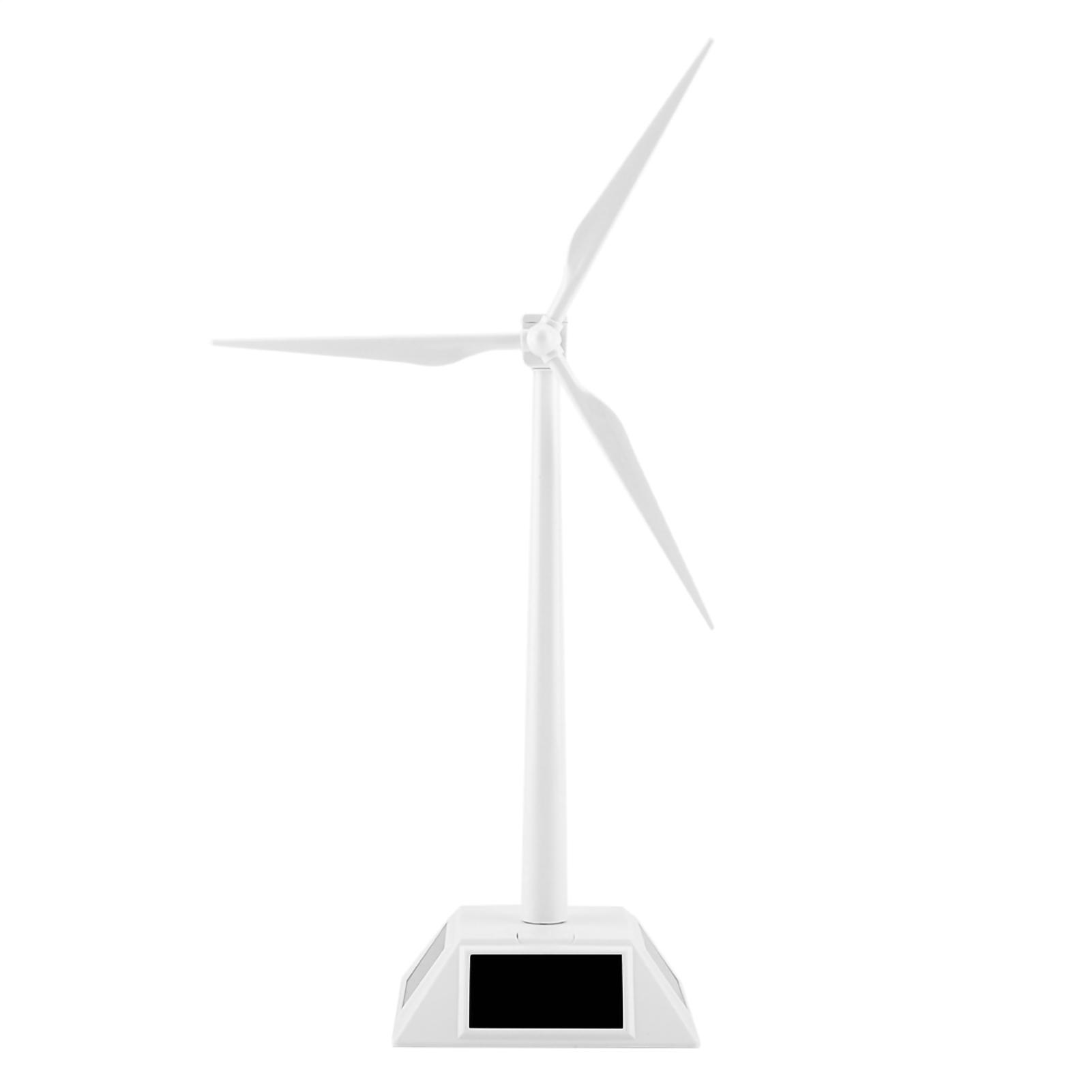 

Solar Powered Wind Mill Model Desktop Decor Craft Kids Children Education Learning Toy