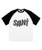 SAINTPAIN Sp Saint Pattern Heavyweight Raglan Short Sleeve Tee White