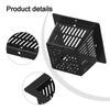 10 Pack of Plastic Net Pots for Efficient Aeration In Aquaponic Gardening