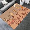Capybara Cartoon Carpet Rug for Living Room Bedroom Home Sofa Decoration,Kids Play Non-slip Floor Mat
