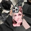 Singer M-Madonna Phone Case For iPhone17, 16,15,14,13,12 Pro Max Black Candy Matte Shockproof Cover