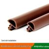 Wood Door Slot Seal Strip