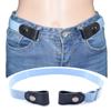 Unisex Buckle-Free Elastic Belts Invisible Belt For Jeans No Bulge Hassle Band