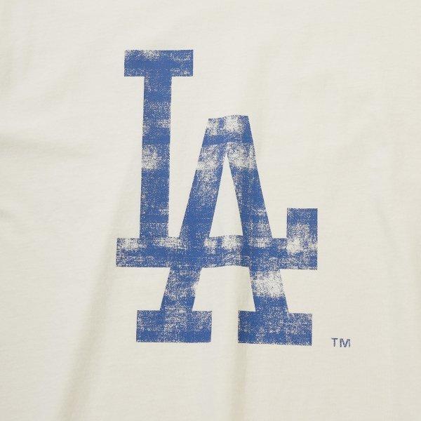 New Era Mlb La Dodgers Big Logo T shirT Cream 15147557