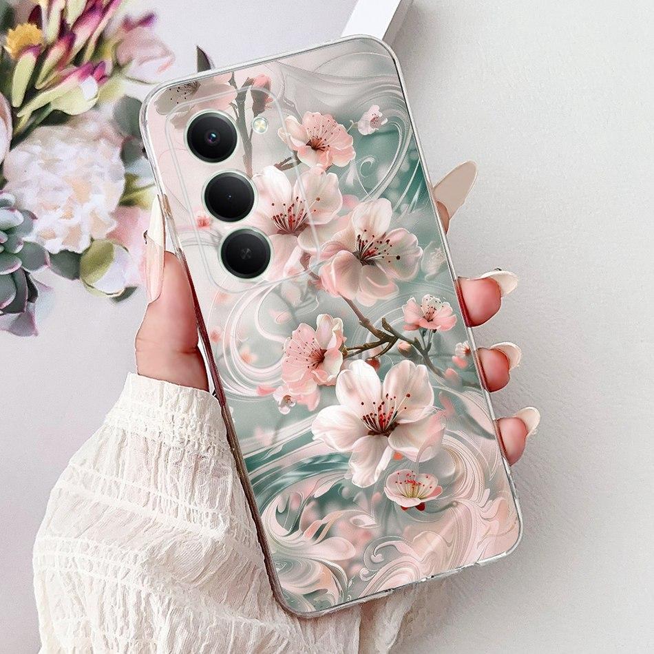 Für Xiaomi Redmi 15 5G Note 15R Elegante Blume Schmetterling Handyhülle Für Redmi Note15R Redmi15 5G Weiche Silikon TPU Hüllen