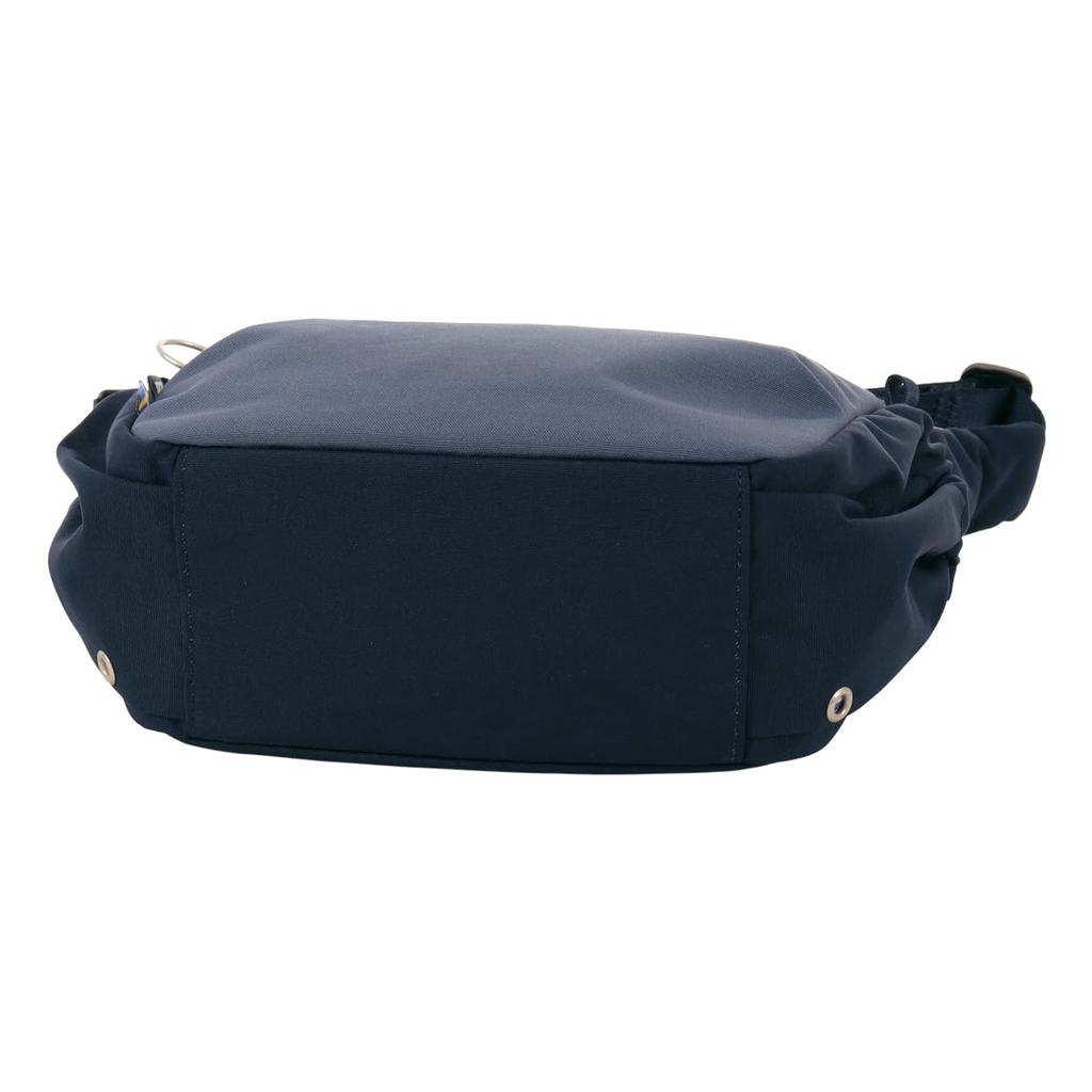 Mozu Shoulder Bag 3-001 [Sax Bar Exclusive Color] Navy x Off-White