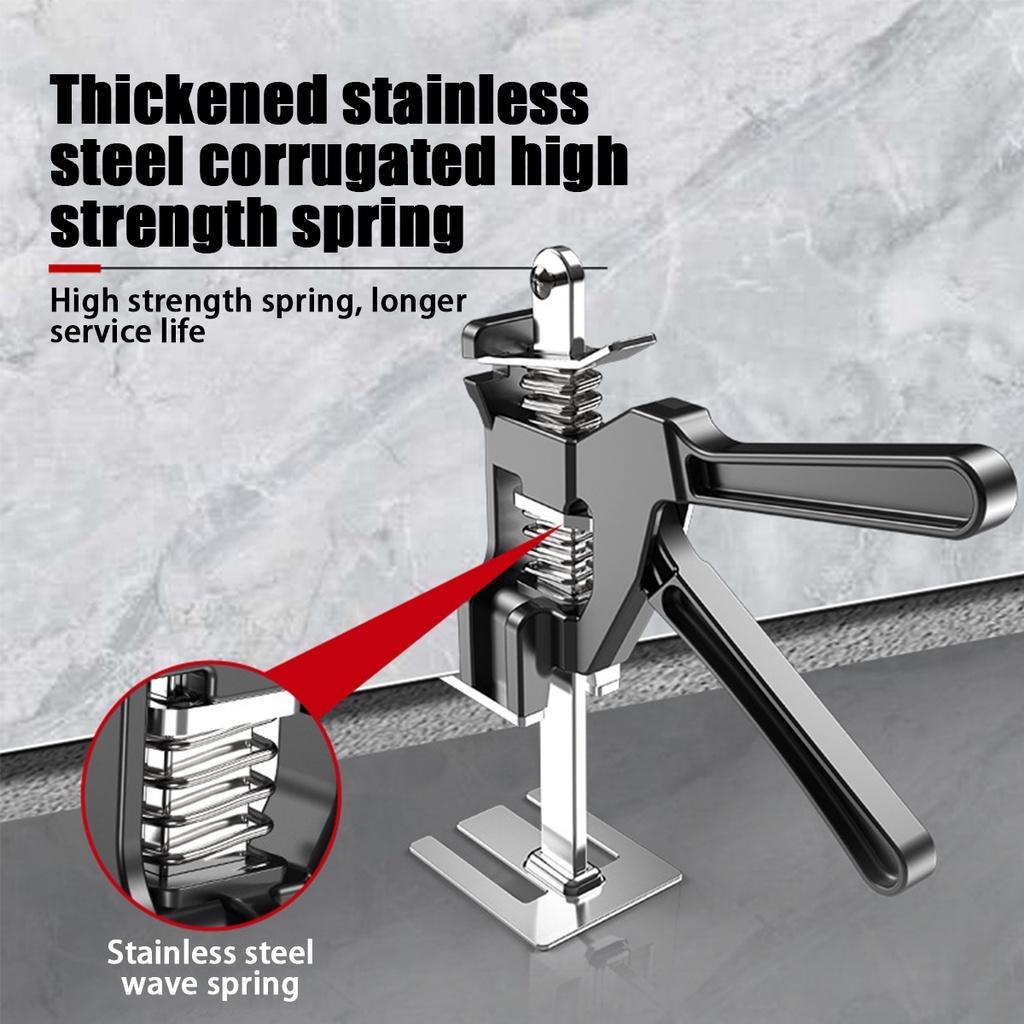 Black Adjustable Labor-saving Arm Board Lifter Cabinet Jack Door Use Plaster Sheet Repair Slip Balance Woodworking Clamping Tool