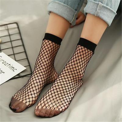 Lässige Netzsocken für Damen im Sommer – atmungsaktiv, dünn, hohles Design