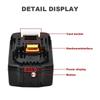 2025NEW for Makita 18V 6000mAh Rechargeable Power Tools Battery with LED Li-ion Replacement LXT BL1860B BL1860 BL1850+3A Charger