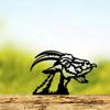 Cute Goat Steel Silhouette Metal Garden Art - Perfect Outdoor Decoration for Home Garden, Yard, Patio, Ideal for Birthdays