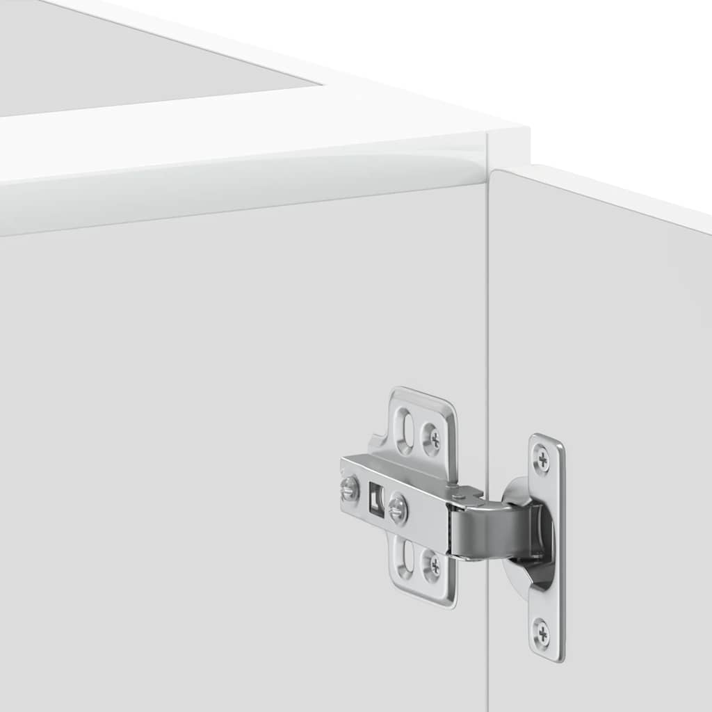 Kitchen Base Cabinet Porto High Gloss White Particleboard
