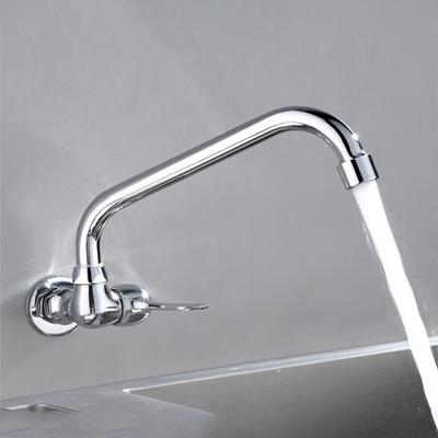 Robinet de cuisine à levier unique, purificateur d'eau, robinet d'évier rotatif, robinet d'eau froide simple, robinet de cuisine mural en laiton