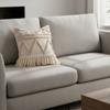 Hidden Zipper Bohemian Fringe Pillow Cover Modern Throw Pillow Cover Elegant Pillowslip  Hotel