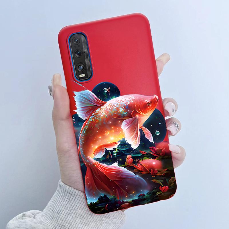 For Oppo Find X2 X 2 Pro Phone Case Butterfly Flower Girl Design Soft Silicone TPU Back Housing for Oppo Find X2 Pro X2Pro Cover