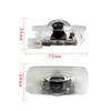 2Pcs LED For Toyota Camry 70 75 V75 XV75 2019 2020 2021 2022 2023 2024 Signal Lamp Car Door Light Laser Projector Accessories