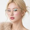 Fashion Style Glasses Woman Cat Eye Shape Anti Blue Light Women's Eyeglasses Frame Campus Style Glasses Frame Women