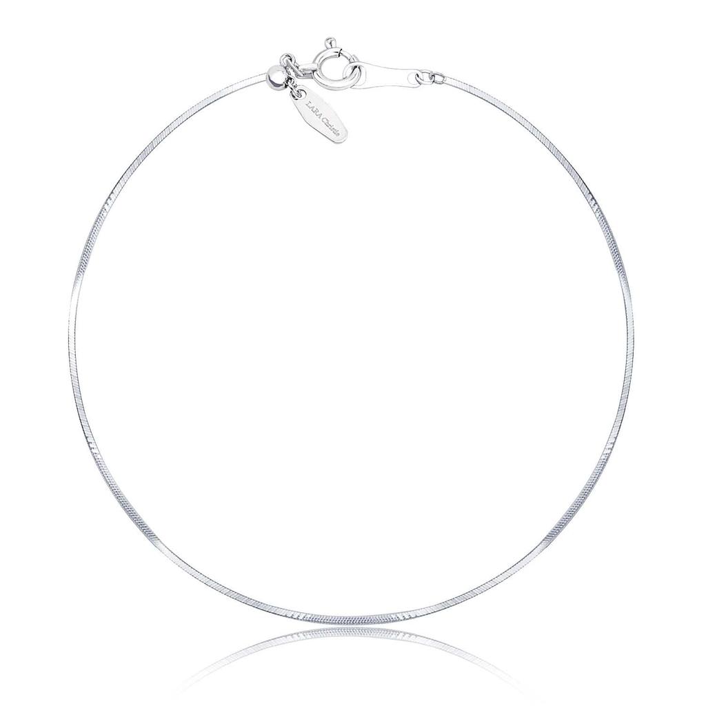 Chain Bracelet Pt850 Platinum Snake Width Length 18cm [Lala Christie] 0.69-0.75mm Approx. 1.5g lb97-0005-pt
