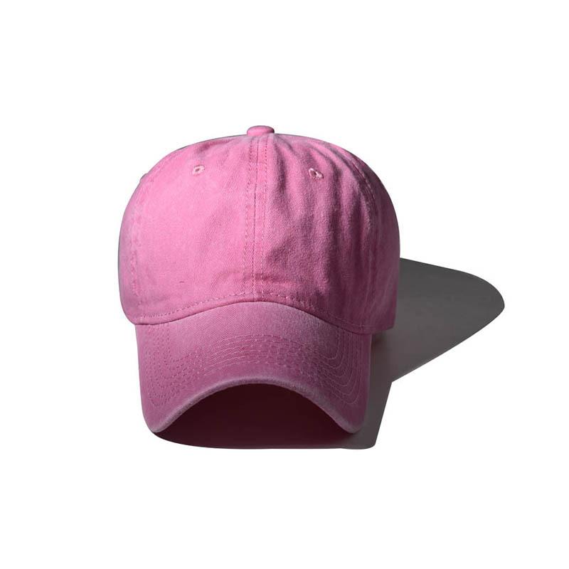 Casquette de baseball adulte légère délavée commerce extérieur marée européenne et américaine casquette à visière courbée printemps et été sports de plein air chapeau de soleil