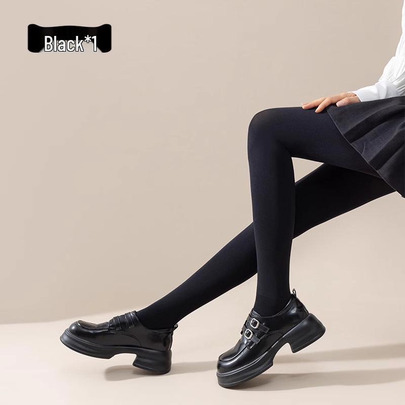 Women's Pressure Slimming Pantyhose - Autumn/Winter Velvet Nude-Look, Spring/Fall Thin Black Style