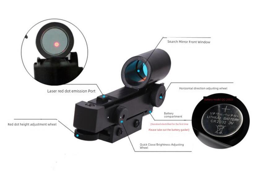 Celestron Astronomical Telescope Accessories 8se Red D Finderscope without Bracket as Shown in the Figure