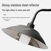Outdoor Stainless Steel Waterproof Pole Light - Industrial & Retro Courtyard Lamp