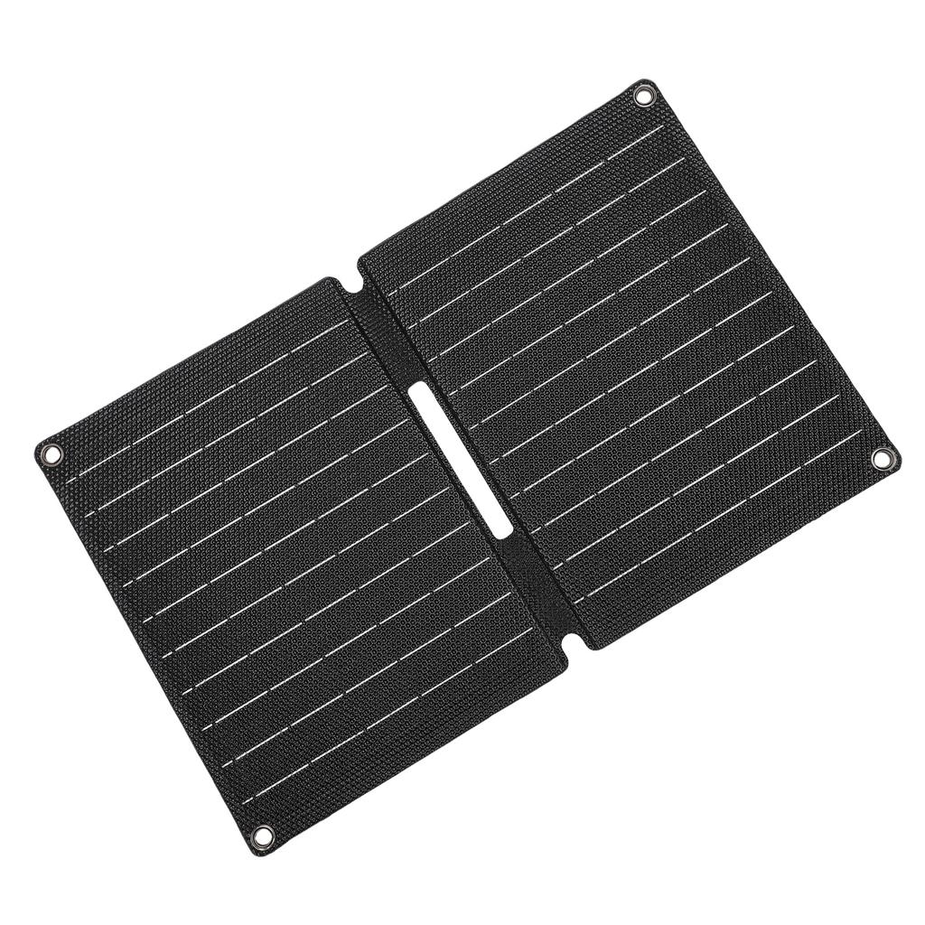 Portable Solar Panel Charger 16W ETFE Monocrystalline Silicon Foldable Solar Charging Panel for Camping RV Emergency