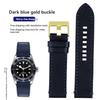 For TUDOR Black Bay Qicheng Bronze Little Red Flower Zenith Vintage Genuine Leather Watch Strap Men 22mm 23mm Cowhide Wristband