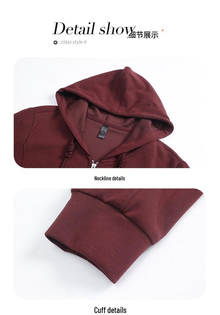 Mom's Spring 2026 Casual Two-Piece Sportswear: Stylish Jacket & Sweatshirt Set for Middle-Aged and Elderly Women
