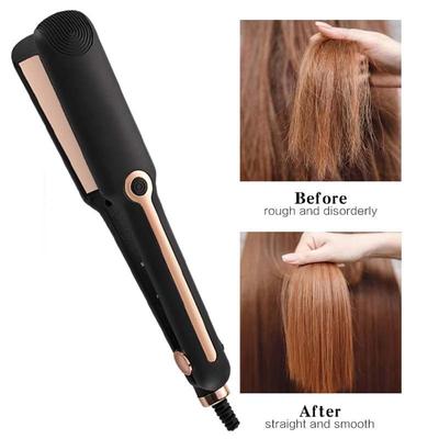 Hair Straightener Professional Ceramic Flat Iron Negative Ion Wide Plate Multiple Temperature Adjustable Straightening Iron