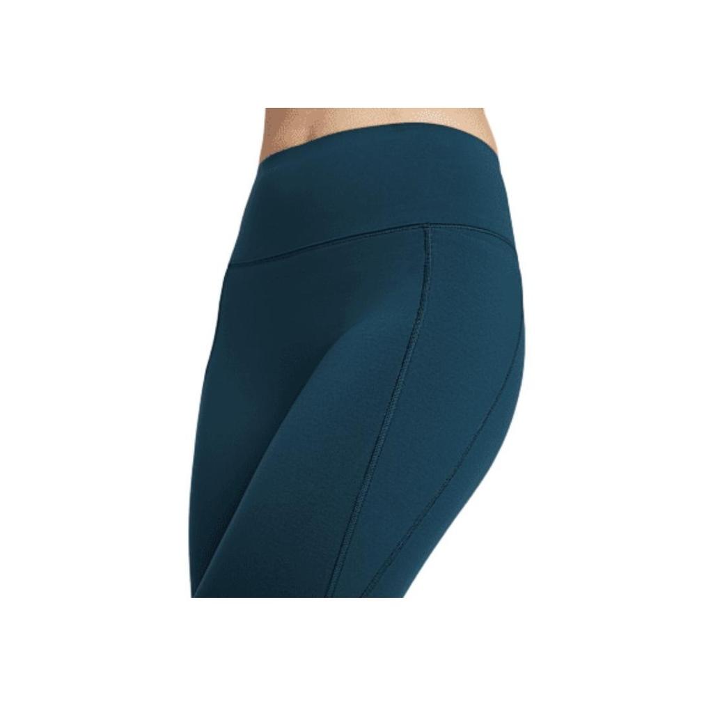 Nike Universal Dri-Fit High Waist Comfortable Solid Color Sports Long Pants Women Bottoms Deep-Sea-Blue Coal-Black Cracked-Blue HQ6814-478