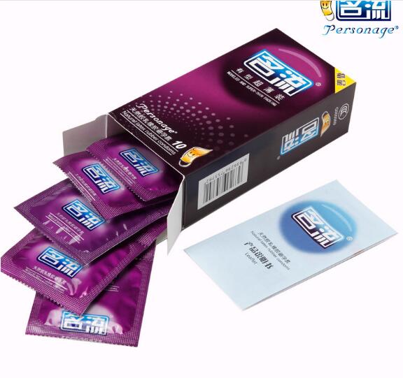 PERSONAGE 10 Pcs/Lot Hot Sale Quality Sex Products Of Natural Latex Condoms For Men Adult Better Sex Toys Safer Contraception